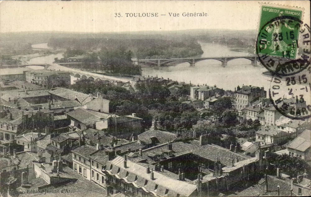 Toulouse — Vista Geral — Edição Jérôme d'Arc - Frente