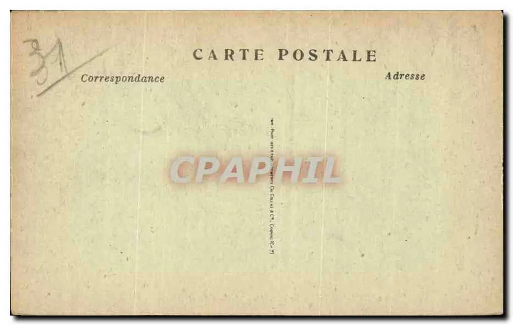 Toulouse — Die Kathedrale und Place Sainte-Émilienne — Verlag ECO Nr. 52 - Rückseite