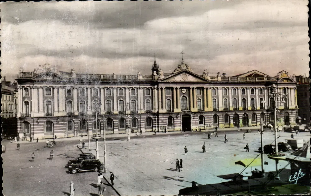 Toulouse — Façade du Capitole Hôtel de Ville (1750) — Édith, Pyr. Océan, Toulouse - Vorderseite