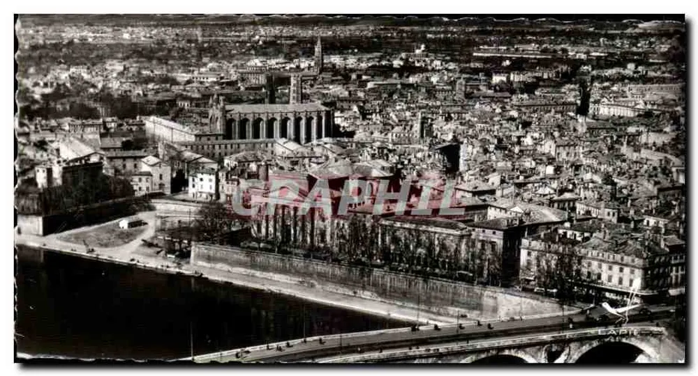 Vista aérea de Toulouse — editora Graphphil, n°31 - Frente
