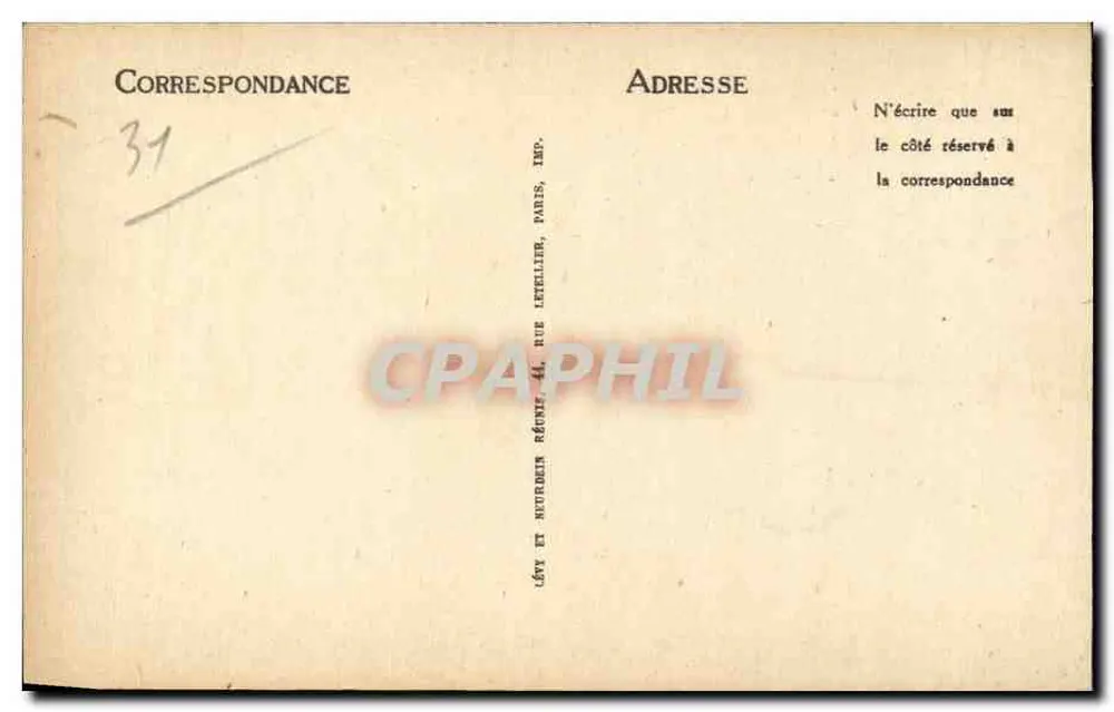 Toulouse — Lafayette-Alleen — Blick auf den Platz — LL - Rückseite