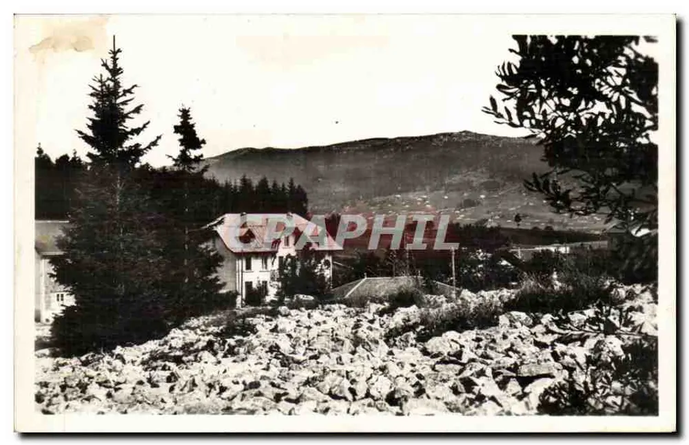Les Rousses (Tura) — Ansicht des Noirmont (alt. 1572 m.) — Sammlung Dmy - Vorderseite