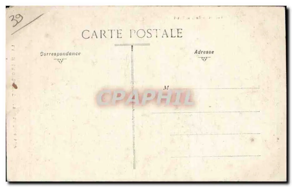 Chaux-des-Crotenay — O Reservatório — Editor Toinet-Hold - Verso