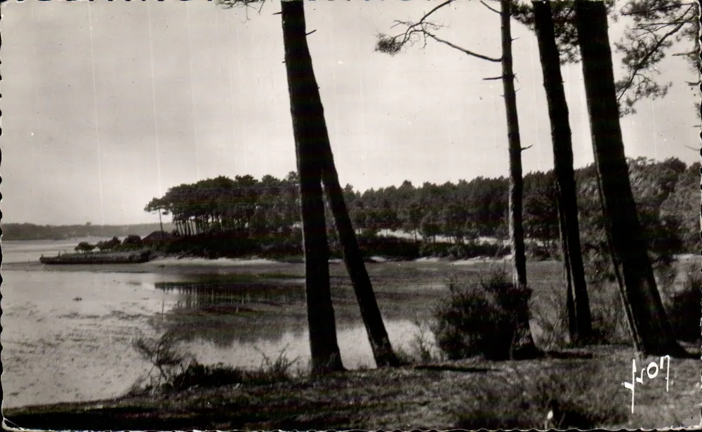 Hossegor (Landes) — Ende des Sees — Lev Editions d'Art - Vorderseite