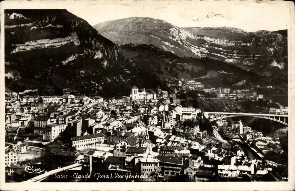 Saint-Claude (Jura) — Widok ogólny — Cim - Awers