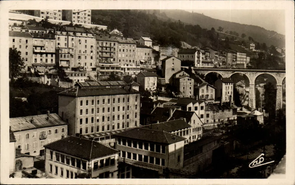 St-Clau de - Viaduc sur la Biènne — uitgever C.A.P. n°29 - Voorkant