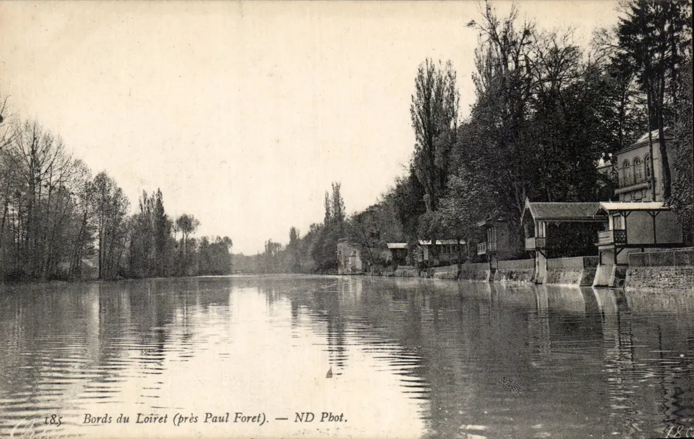 Margens do Loiret (perto de Paul Foret) — ND Fot. — n° 185 - Frente