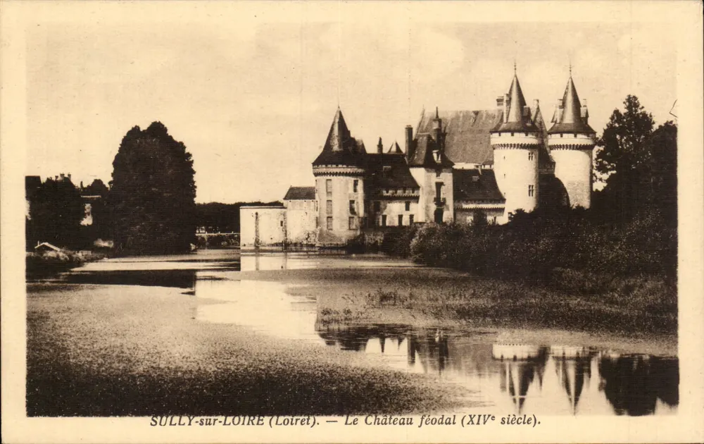 SULLY-sur-Loire — O Castelo Feudal (século XIV) — Editor não identificado - Frente