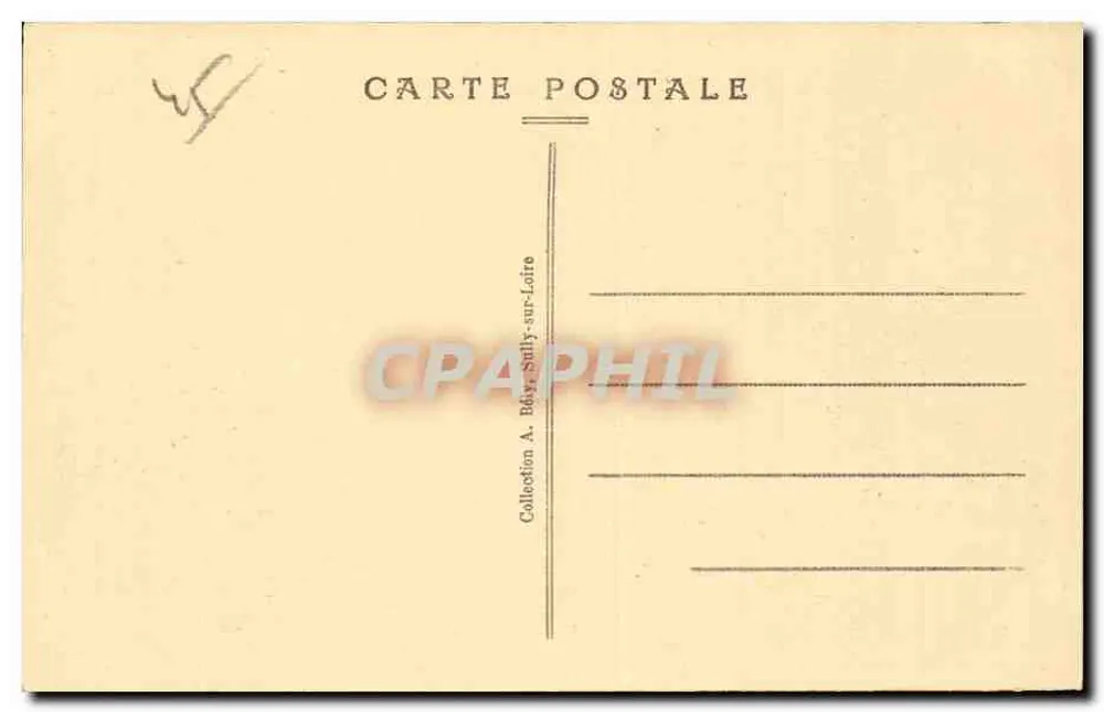 SULLY-sur-Loire — O Castelo Feudal (século XIV) — Editor não identificado - Verso