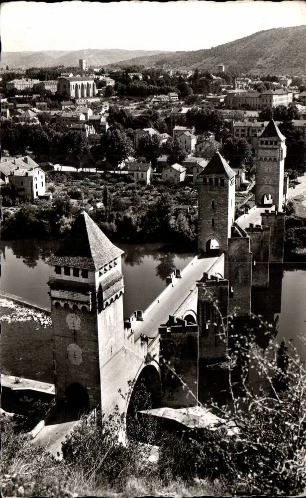 Cahors — O Ponte Valentré (século XIV) — Edições Magalins PRINTANIA - CAHORS - Frente