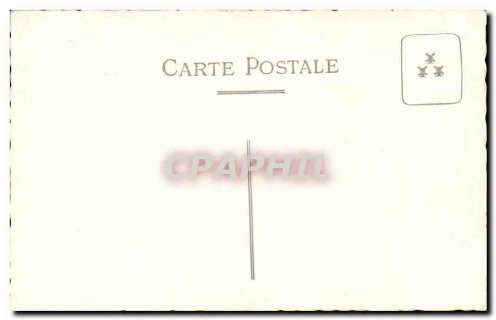 Três crianças — estúdio fotográfico — Carta Postal - Verso
