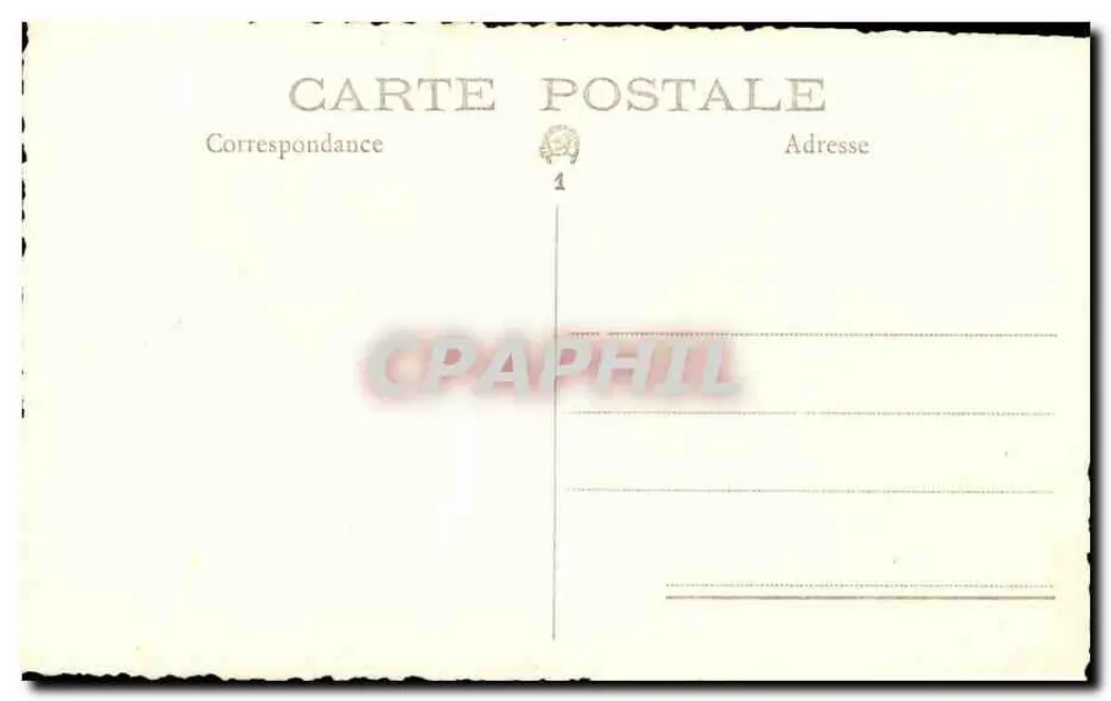 Retrato de homem em traje — editor desconhecido, número de série não visível - Verso