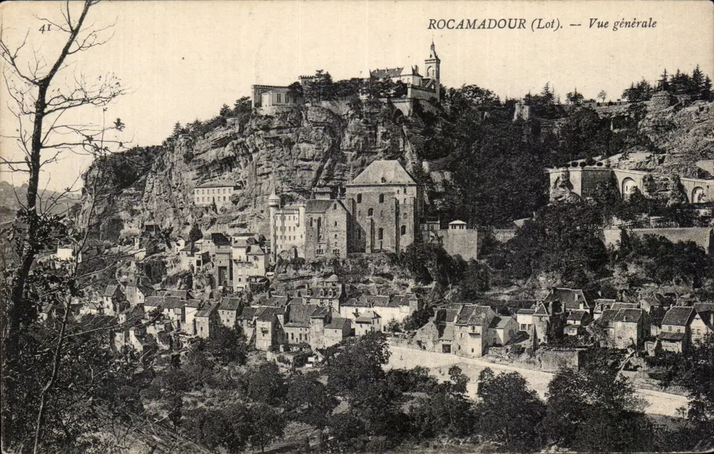 Rocamadour (Lot) — Vista geral — Editor desconhecido, n° 41 - Frente