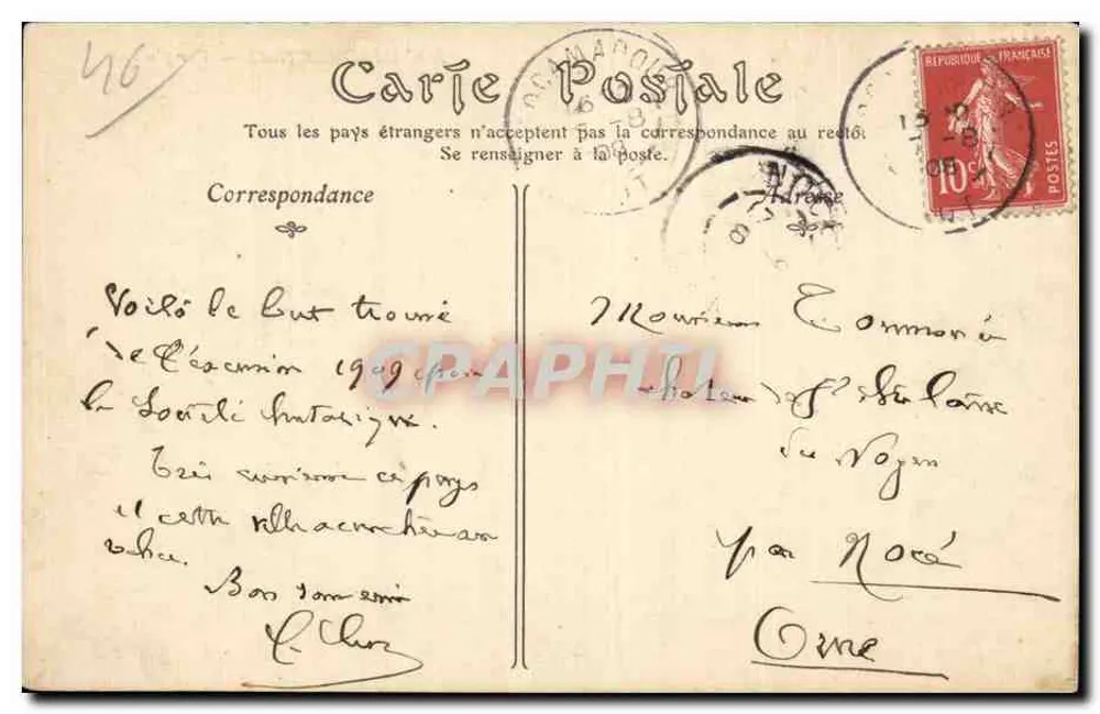 Rocamadour (Lot) — Vista geral — Editor desconhecido, n° 41 - Verso