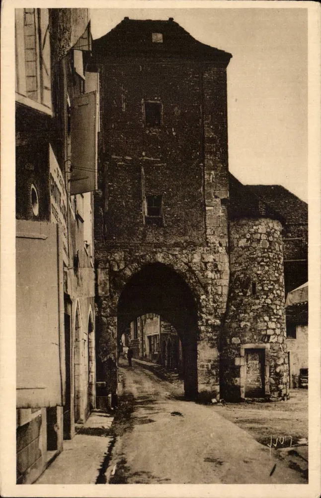 Rocamadour (Lot) — A Porta Salmon — Edições de Arte Lyon - Frente