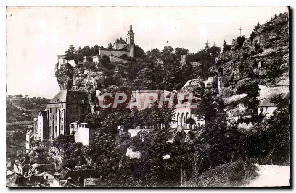 Rocamadour — Allgemeiner Blick auf die neuen Rampen — Edit. Pyr.-Océan - Toulouse - Vorderseite