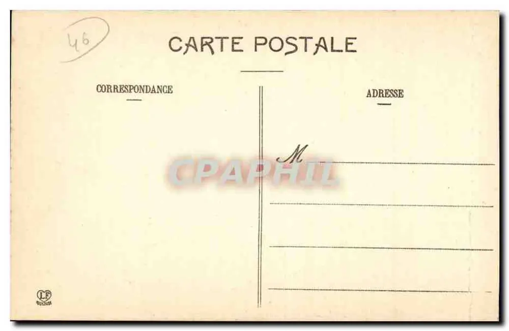 Rocamadour — La Durandal i Wieża Parvis — Phototype Labouche Irtrès, Toulouse - Rewers