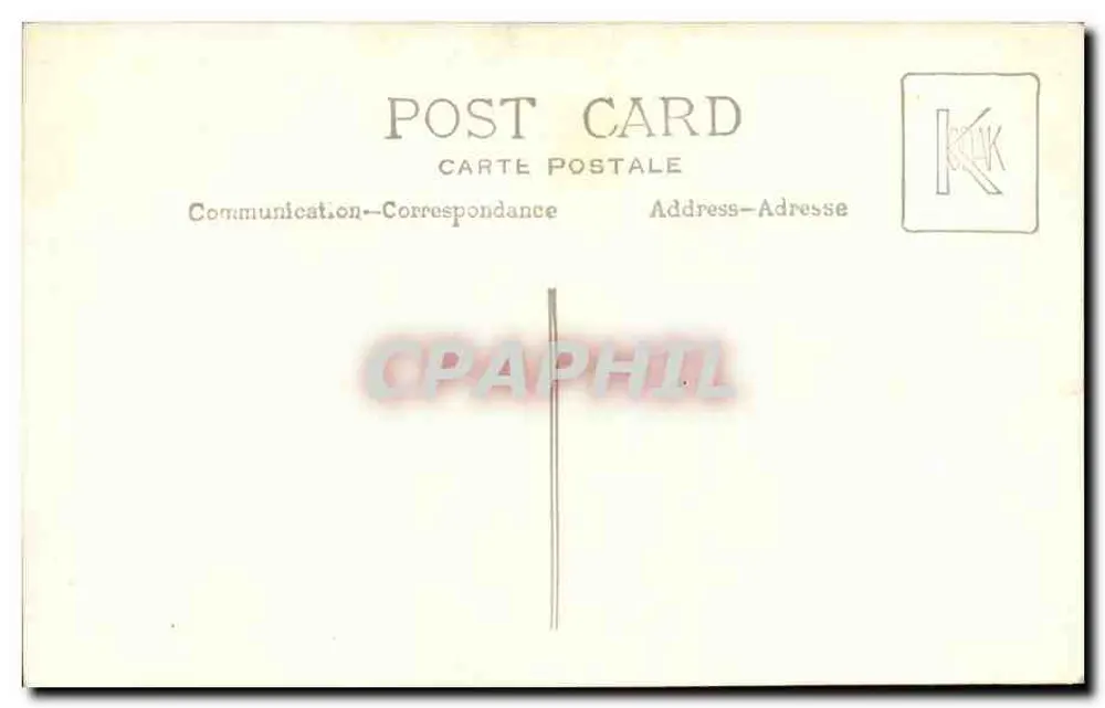 Retrato de homem — busto — editor Krill (K) - Verso