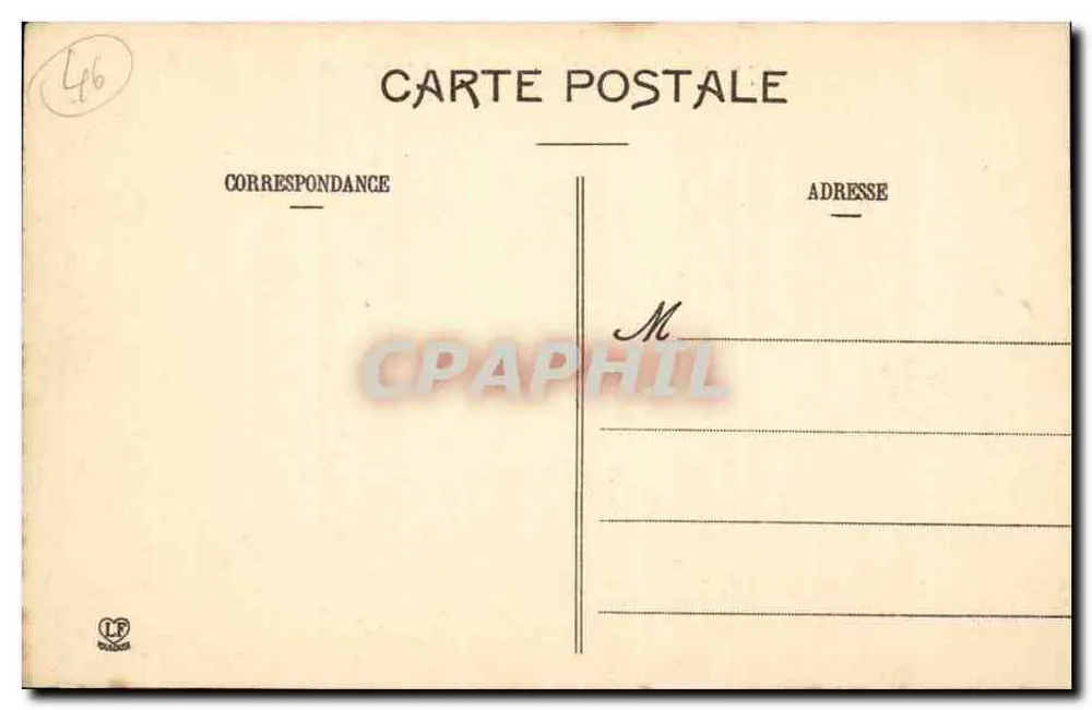 Rocamadour — Vista geral — Fototipia Laboisse Imp. Toulouse - Verso