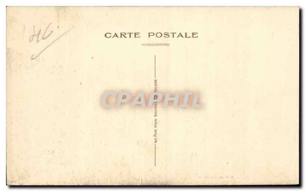 Roc-Amadour — Le Kempart e o Castelo — Henri Babinau, Toulouse - Verso