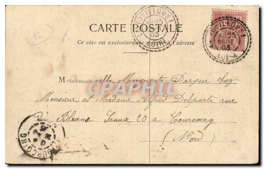 Rochetaillée — Ruinen des Schlosses — Edition Nouvelles Galeries, St-Dizier - Rückseite