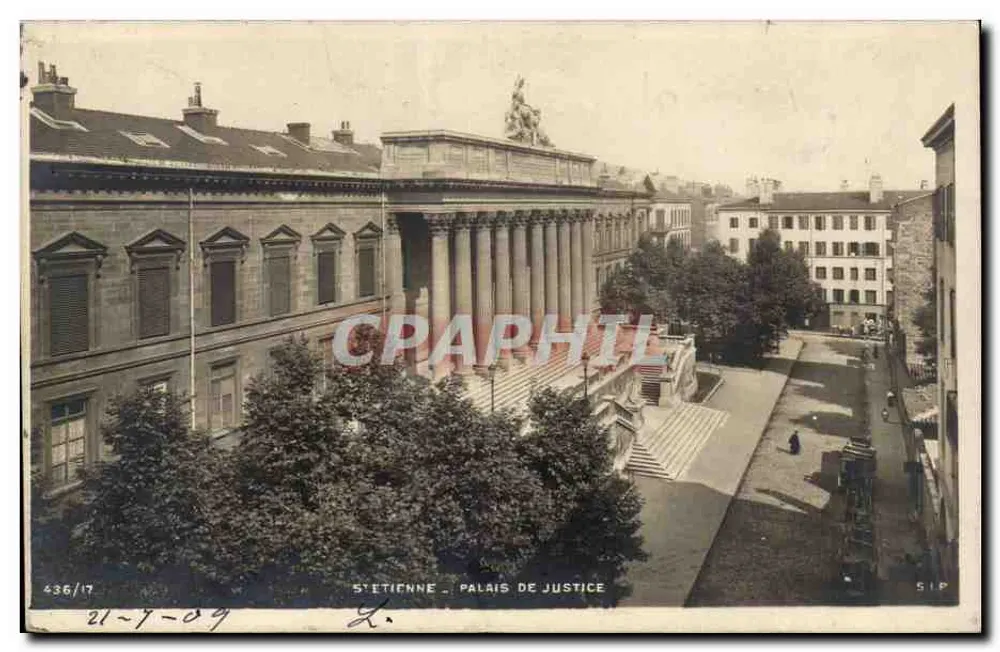 Saint-Étienne — Palácio de Justiça — SIP - Frente