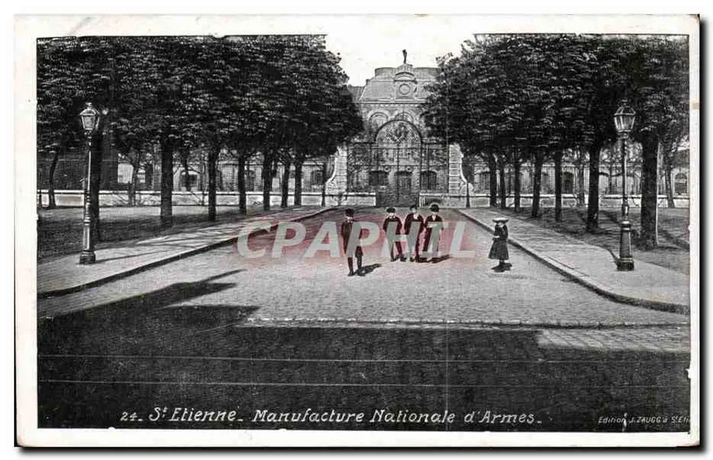 St Étienne - Nationale Waffenfabrik — Ausgabe J. TRUGG in St Étienne, Nr. 24 - Vorderseite