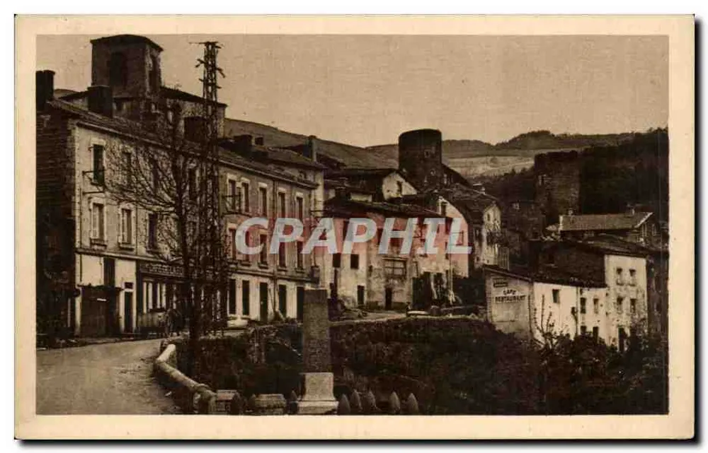 Rochetallée — Entrada do Village — Edição Ch. Huot, Rue Villebauf, Saint-Etienne - Frente