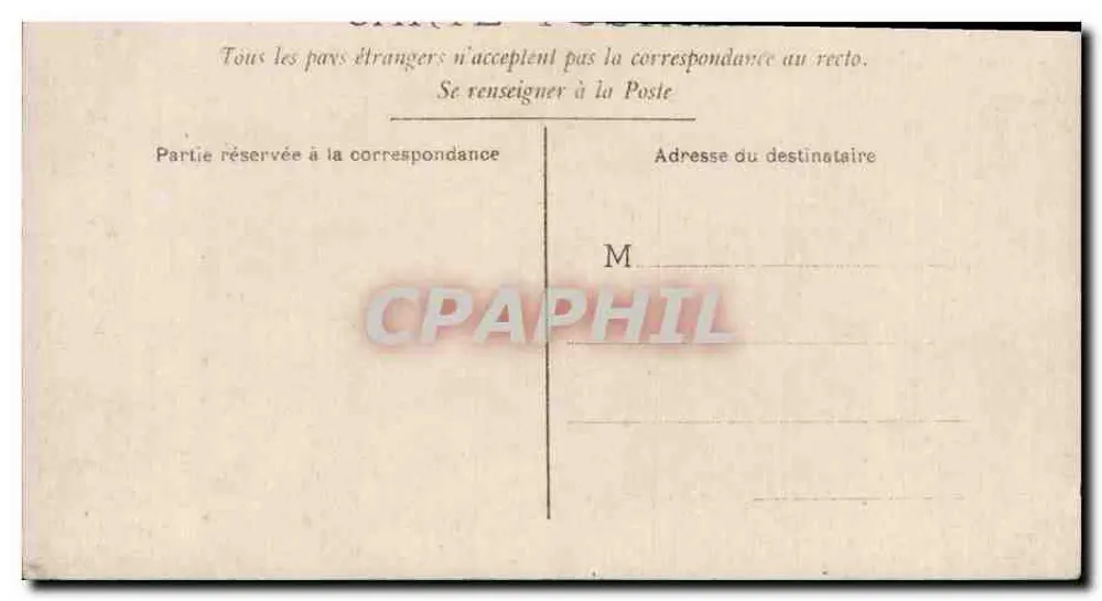 Mulher com avental diante de um portão com liana — editor não identificado - Verso