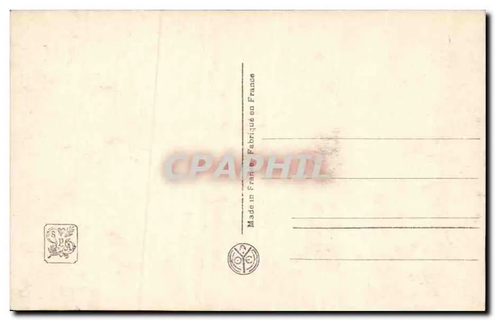 Mutter und Kind — Werk von Alfred Giess — Salon von Paris — Nr. 6038 — Verlag AN Paris - Rückseite