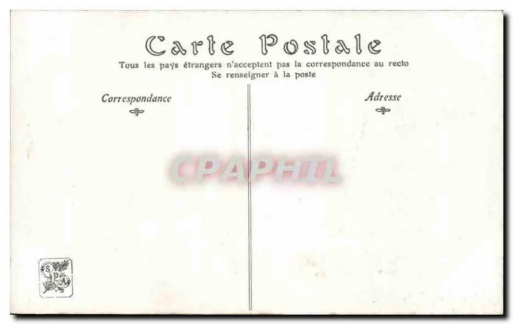L'Adèle — Salon de 1907 — André Humbert, n° 2088 - Rückseite