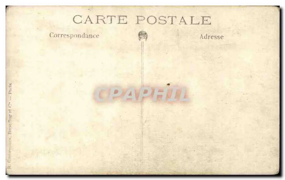 Duas irmãs — estúdio de retratos — R. Guillaume, Breant & Cie, Paris - Verso