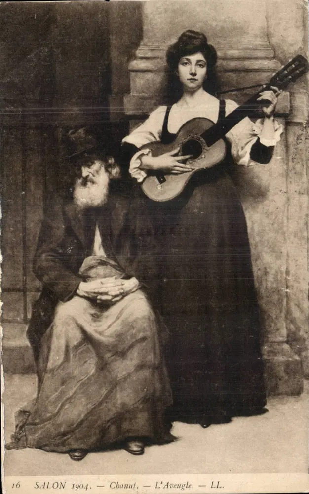 Salon 1904 — Chanut, L'Avengle — LL, n°16 - Vorderseite