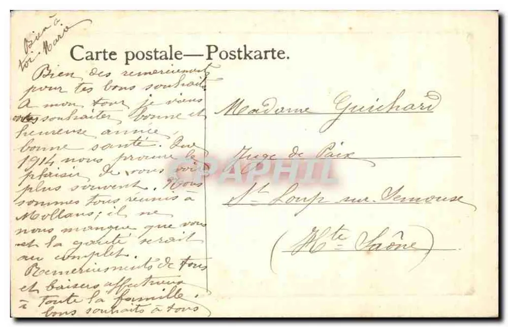 Châteignon — Scène de moisson — Éditeur : E. & C. Pintz - Verso