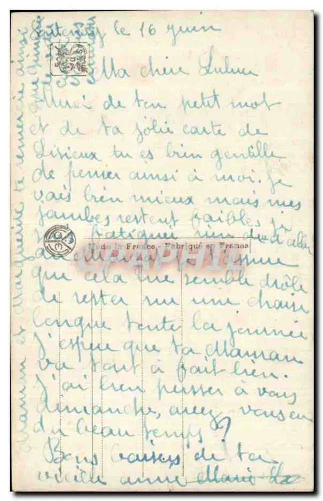 Les Pins — Salon de Paris — 4923 - Rückseite