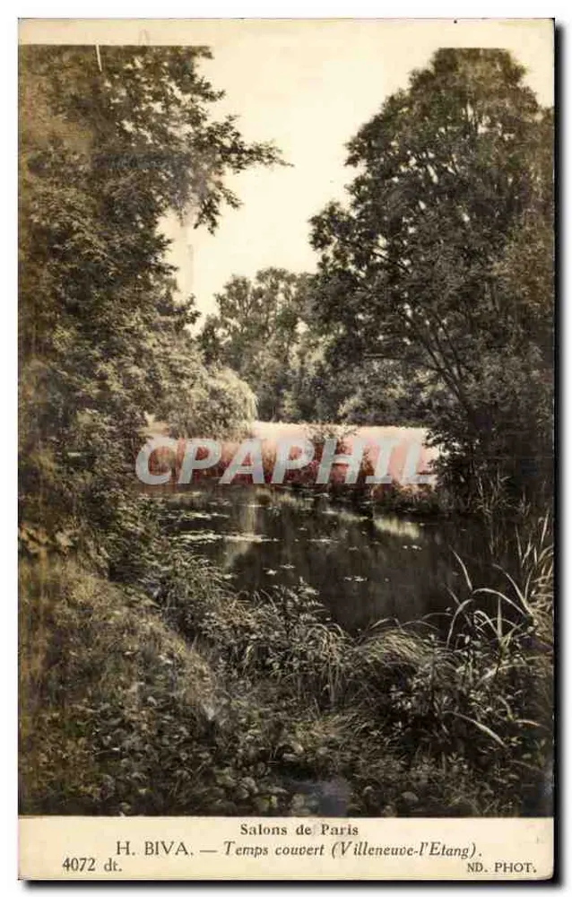 Villeneuve-l'Étang — Bewölkt — H. BIVA, ND. PHOT. - Vorderseite