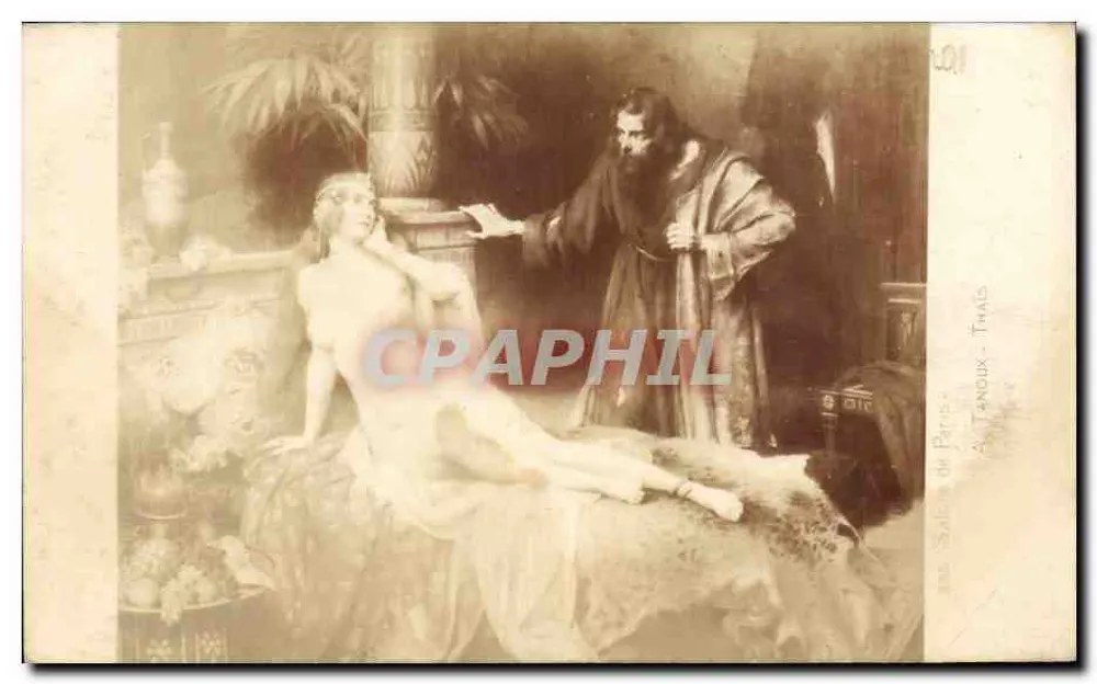 Paris Salon — Mythologische Szene — Art Tancoux - Thais - Vorderseite
