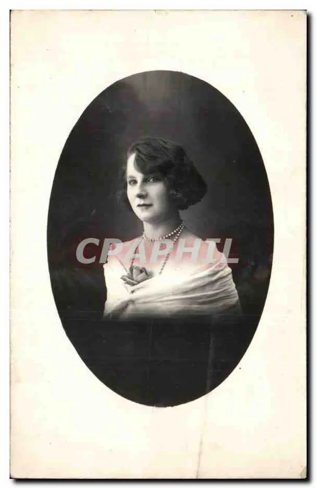 Retrato de uma mulher — época 1920-1930 — editor Sténo BEFFOIL, Marselha - Frente