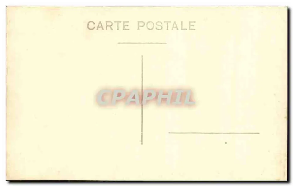 Mulher com chapéu — retrato ao ar livre — Carta postal - Verso
