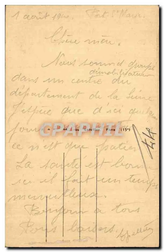Villeneuve-sur-Lot — Die beiden Brücken — I.L.L. n°1 - Rückseite