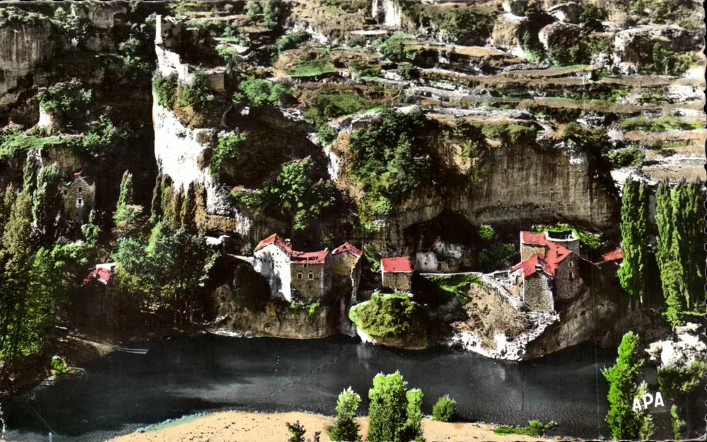 Gorges du Tarn — Der Tarn am Fuße von Castelbouc — Verlag APA, Nr. 179 - Vorderseite