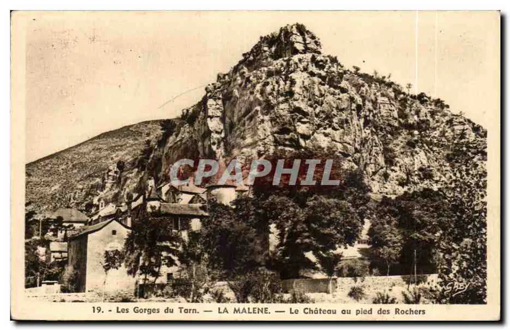 LA MALENE — Das Schloss am Fuße der Felsen — Gaby - Vorderseite