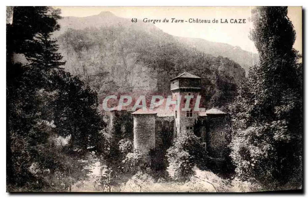 Gorges do Tarn - Castelo de LA CAZE — n°43 - Frente
