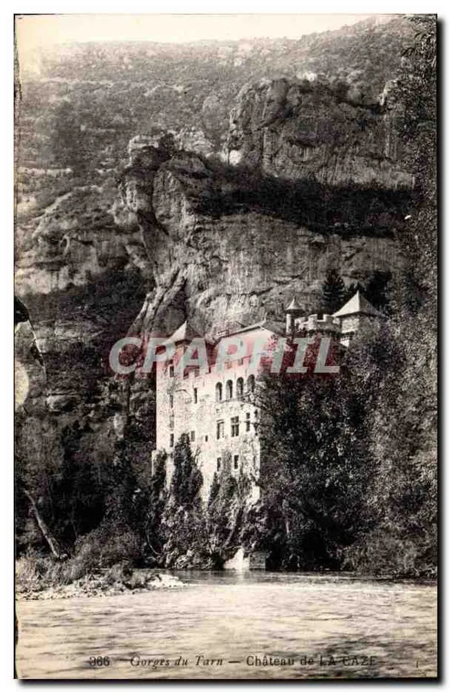 Gorges do Tarn — Castelo de LA CAZE — editor impressor - Frente
