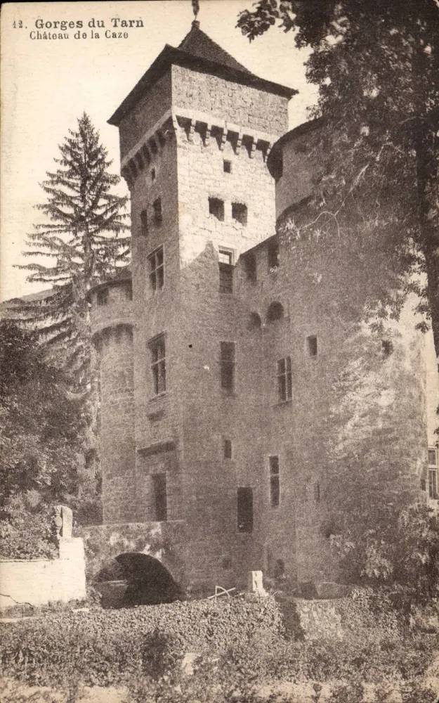 Gorges do Tarn — Castelo da Caze — A. Thomat, Toulouse - Frente
