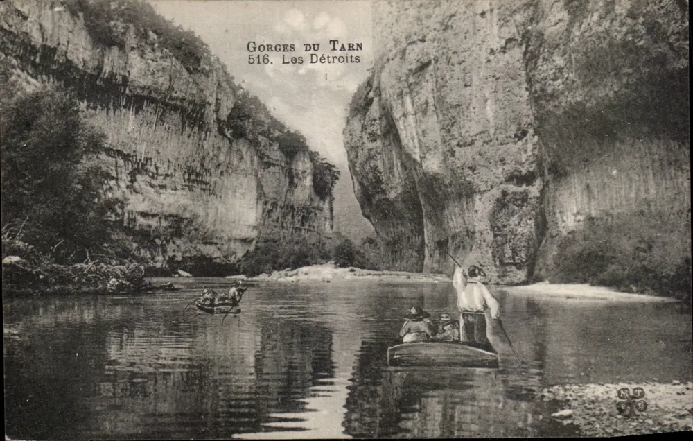 Gorges do Tarn — Os Détroits — 516 — Editor não identificado - Frente