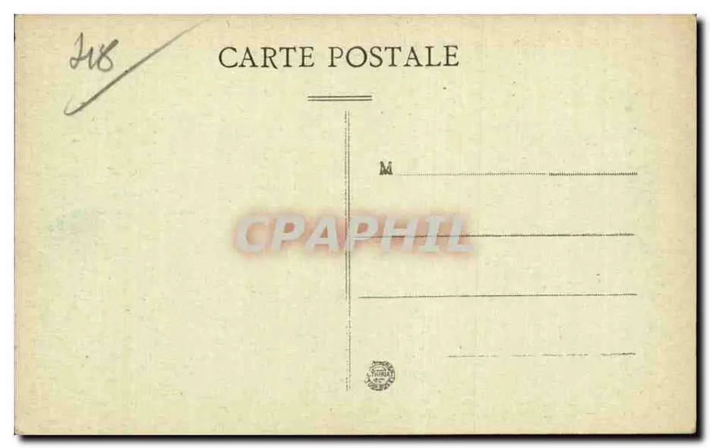 Gorges do Tarn — Les Détroits — Chabry & Fils, Toulouse - Verso