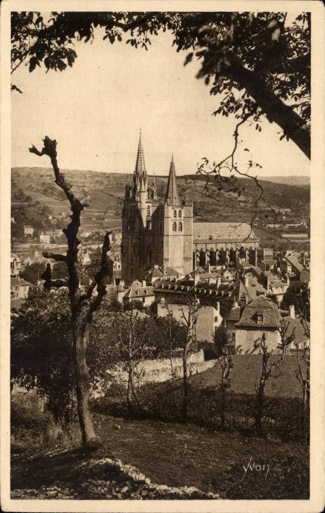 Mende — Die Kathedrale — Éditions d'Art YVOIR, Nr. 12 - Vorderseite