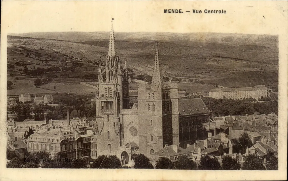 Mende — Vista Central — Editor J. Benguard, Mende - Frente