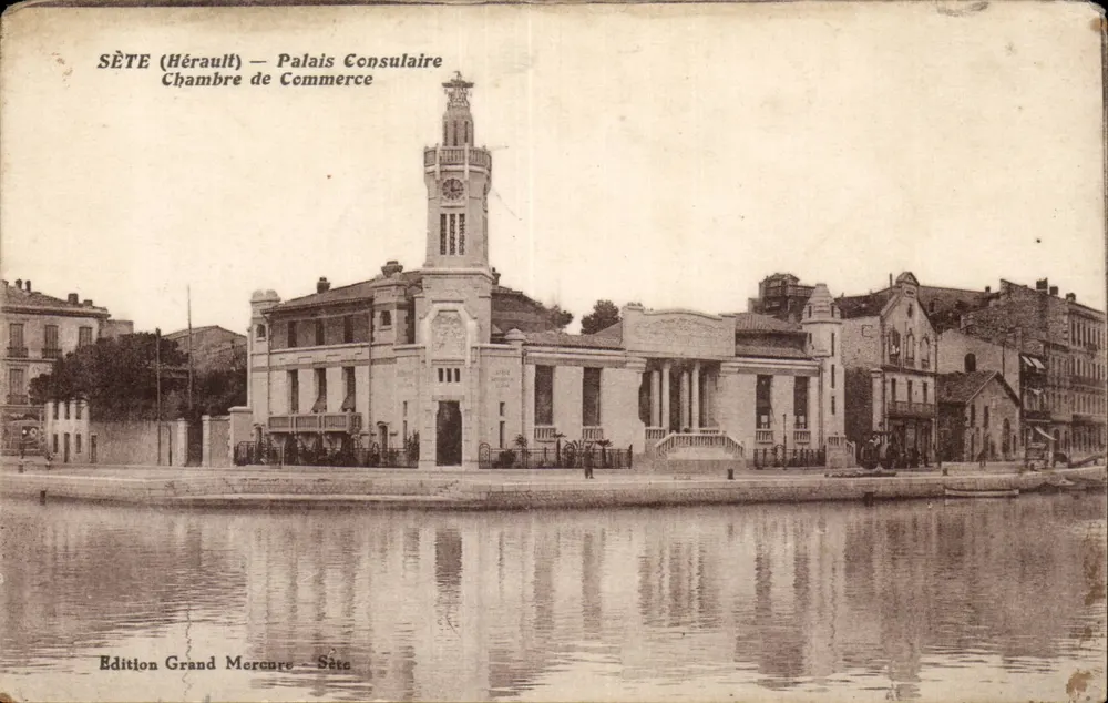 Sète (Hérault) — Pałac Konsularny / Izba Gospodarcza — Wydawnictwo Grand Mercure - Awers
